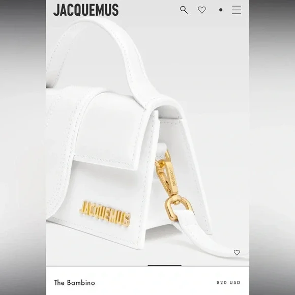 Jacquemus Le bambino white with tags and dustbag - Picture 8 of 10